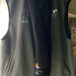 Collector 2002 Olympic Vest & Scarf with Collector Pins